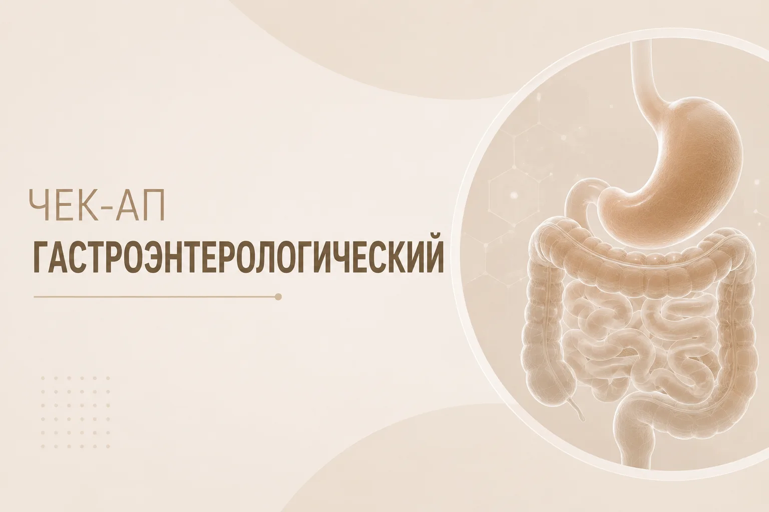 Чекап «Гастроэнтерологический»