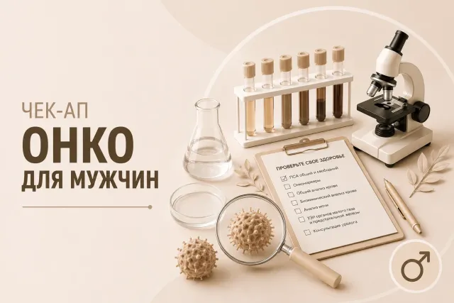 Чекап «ОНКО  чекап для мужчин»