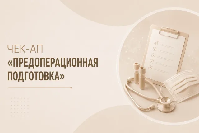 Чекап «Предоперационная подготовка»